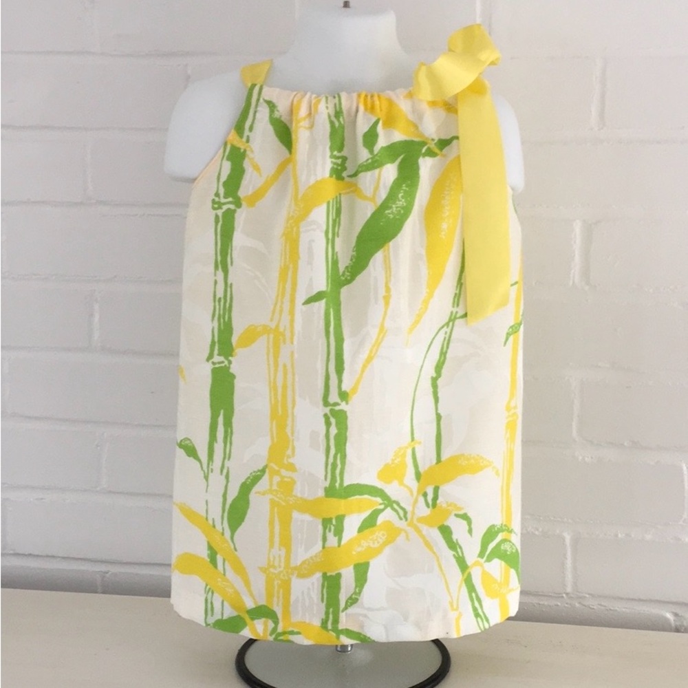 Baby Toddler 1970’s Vintage Fabric Comfy Pillowcase Summer Sundress Size 2T-3T